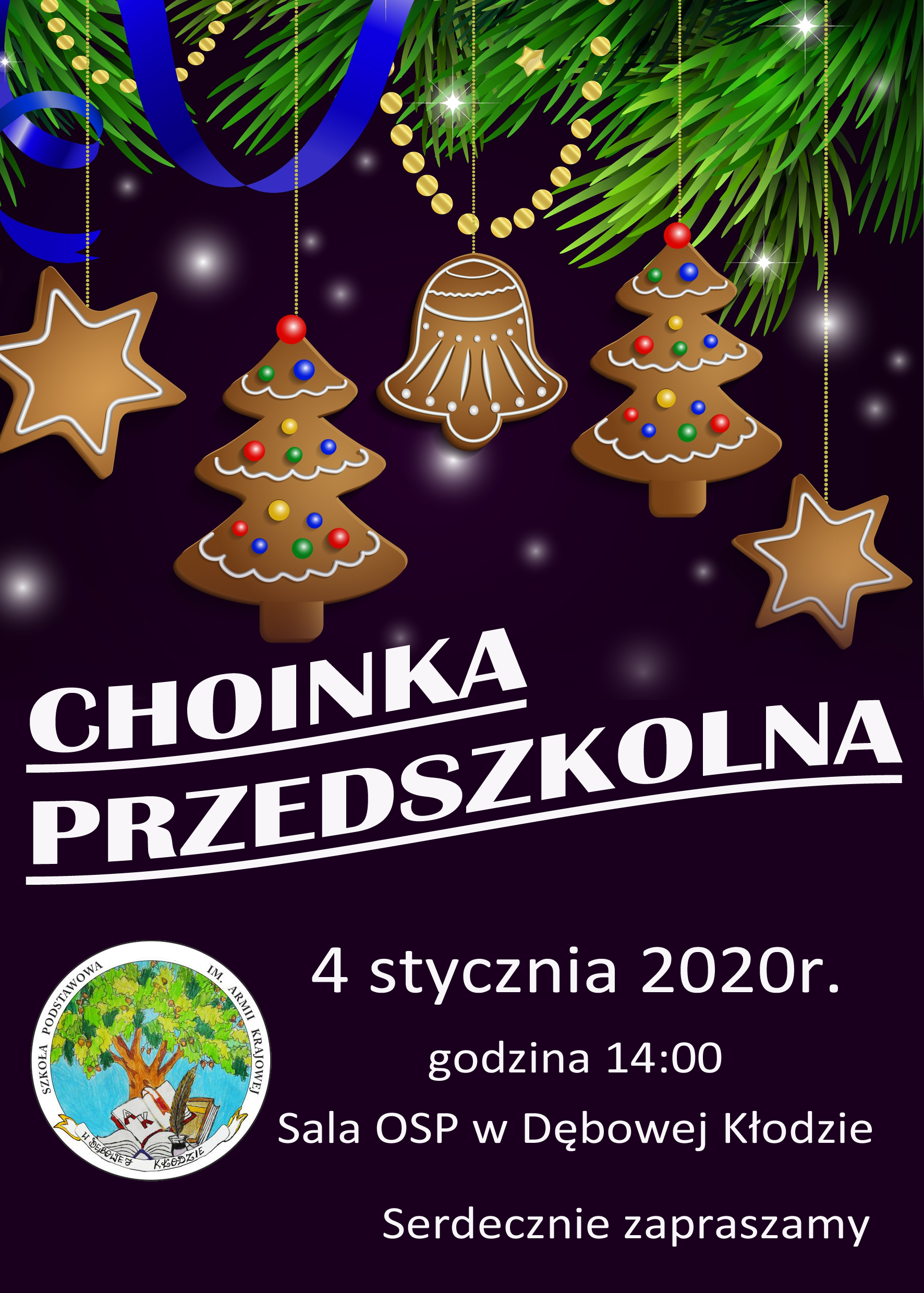CHOINKA PRZEDSZKOLNA