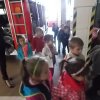 Wizyta przedszkolaków w straży pożarnej