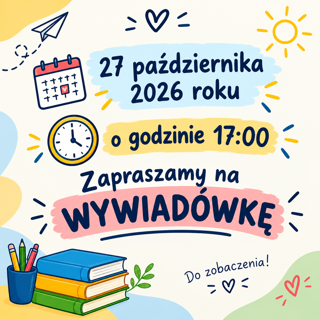wywiadówka 27 października 2026 roku